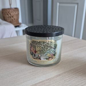 White Barn Cream Vanilla Birch Decorative Jar Candle with Black Lid